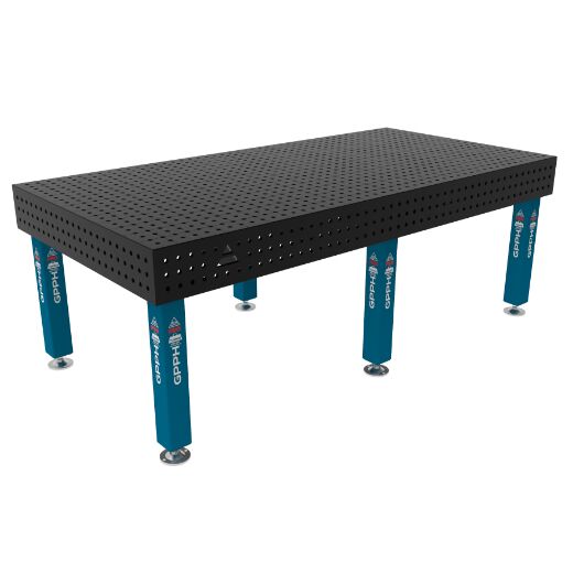 Schweißtisch PLUS 2400x1200 mm 16-50x50
