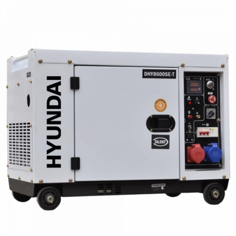 Hyundai Stromerzeuger DHY8600SE-T D – Bild 2