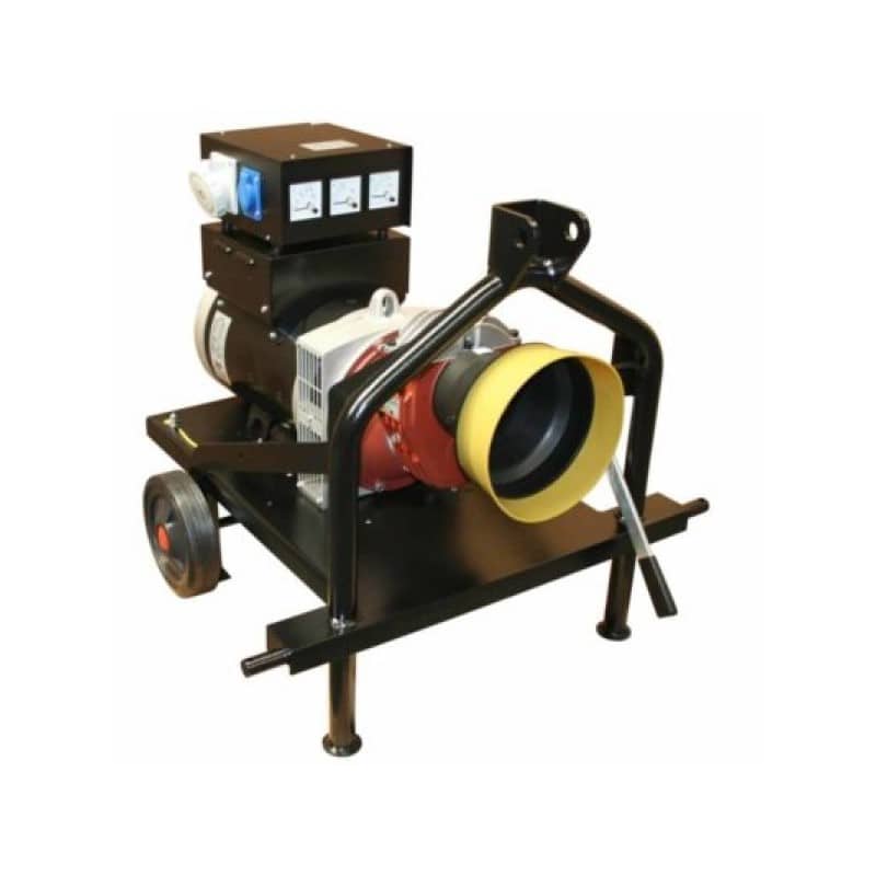 Zapfwellengenerator IP 23-130 kVA, AVR, 1500 U/min, nur für Hausbetrieb