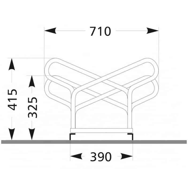 Fahrradständer Bügelparker 2000 von WSM – Bild 8