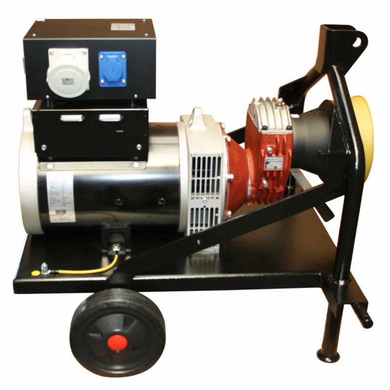 Zapfwellengenerator IP 23-130 kVA, AVR, 1500 U/min, nur für Hausbetrieb – Bild 2