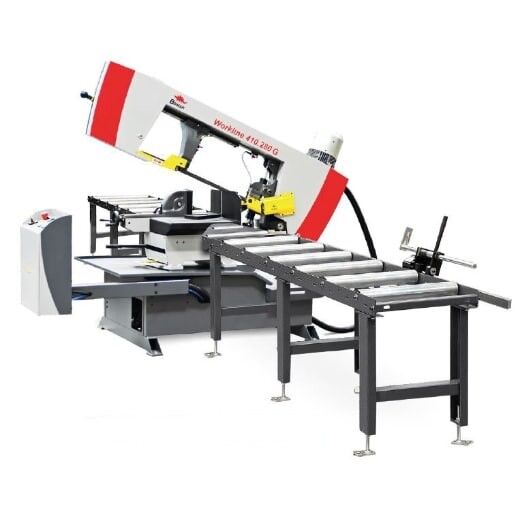 Musterzusammenbau mit Rollenbahn