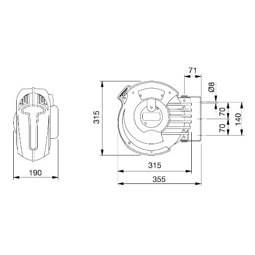 Automatischer Kabelaufroller ROLL ELECTRIC PROFI 230/18 – Bild 4