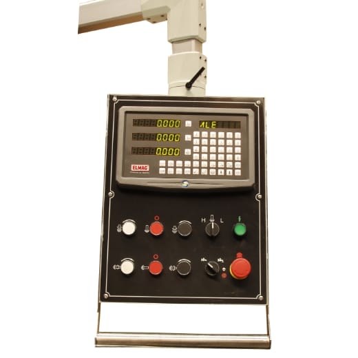 Getriebe Fräs- und Bohrmaschine MFB 50 LGT inkl. 3-Achs-Positionsanzeige – Bild 3