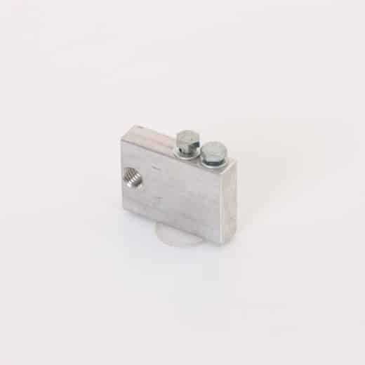 Halterung für Führungsklotz für Bandsägeblatt bei Steinbandsäge SBS7