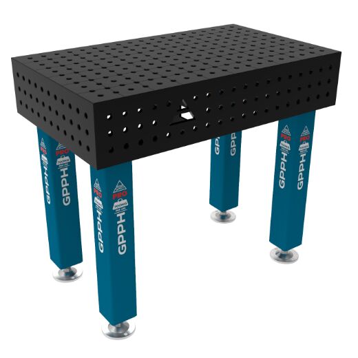 Schweißtisch PLUS 1000x600 mm 16-50x50