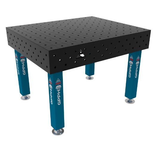 Edelstahl Schweißtisch PRO 1200x1000 mm 16-100x100