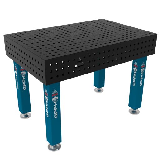 Edelstahl Schweißtisch PRO 1200x800 mm 16-50x50