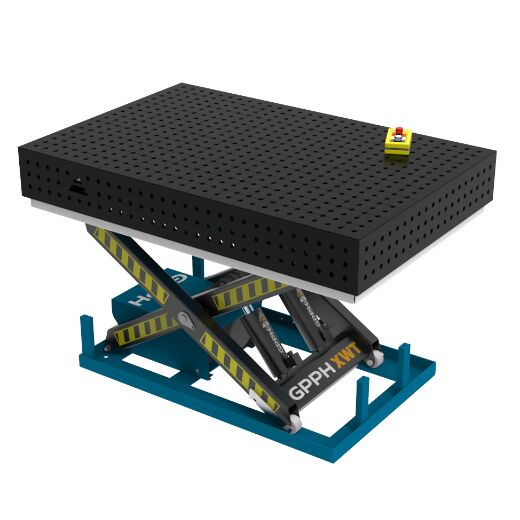 Schweiß Hubtisch PLUS 1500x1000 mm 16-50x50