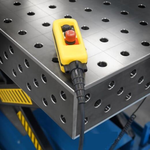 Schweiß Hubtisch PLUS 1500x1000 mm 16-50x50 – Bild 4