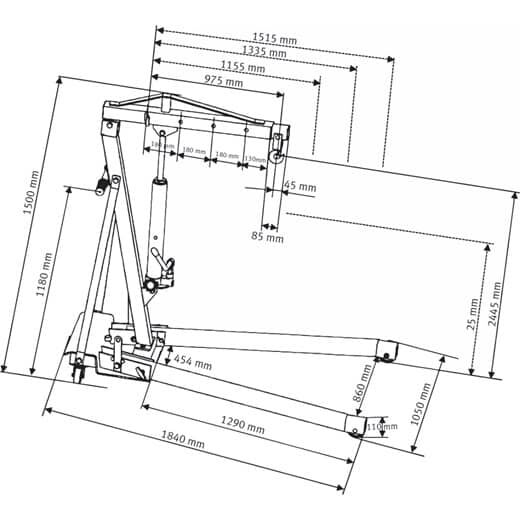 Werkstattkran WK 2002 LP