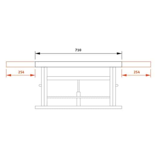 Motorrad-Hebebühne MHB 680