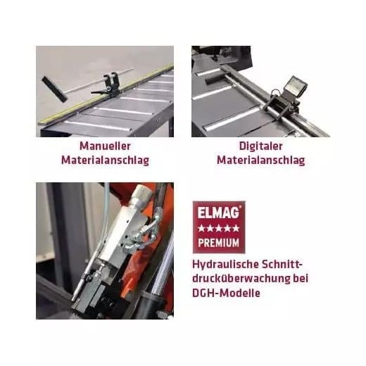 BOMAR Metall-Bandsägemaschine Ergonomic 320.258 DGH