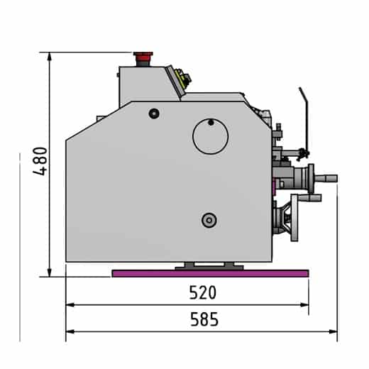 Drehmaschine OPTIturn TU 2304
