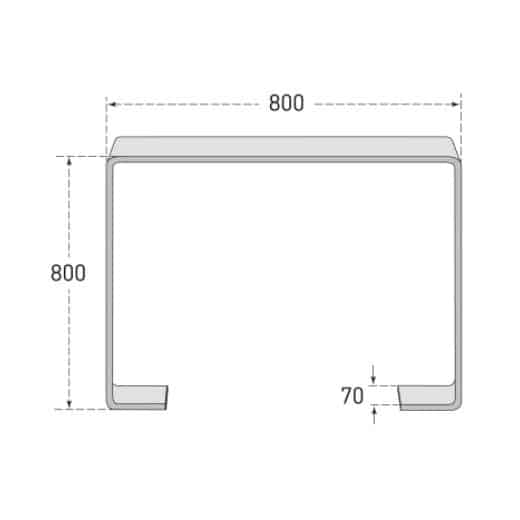 CITY-Anlehnbügel GILA