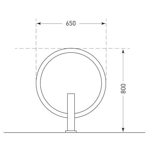 CITY-Anlehnbügel GIRO
