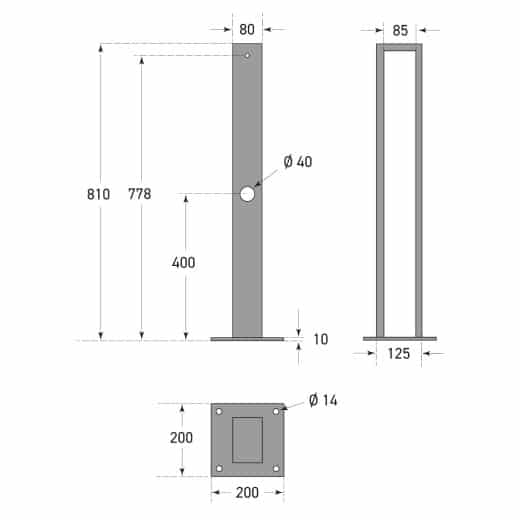 CITY-Anlehnbügel VeloRama