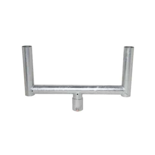 Gabelaufsatz für 2 Verkehrsspiegel