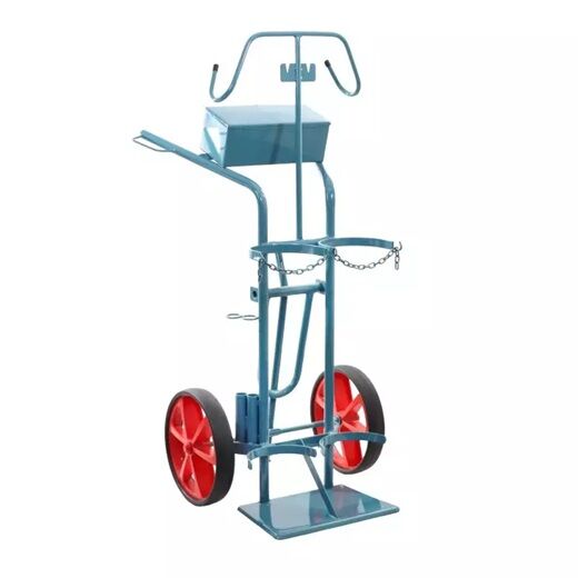 Stahlflaschenwagen für 2 x 40/50 l Flaschen