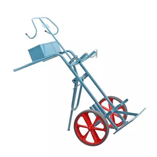 Stahlflaschenwagen für 2 x 40/50 l Flaschen